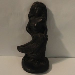 Coco joe Hulu figurine Kaneome Hawaii Made in Hawaii with lava